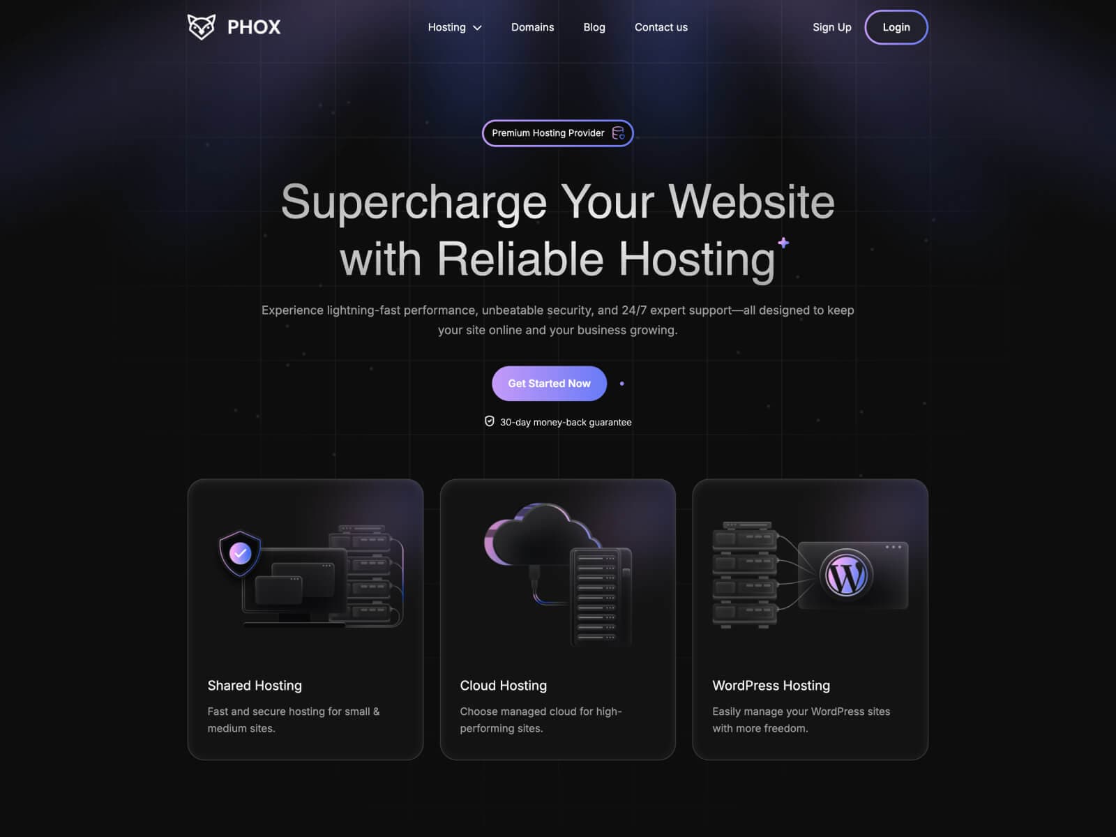Phox for WordPress demos